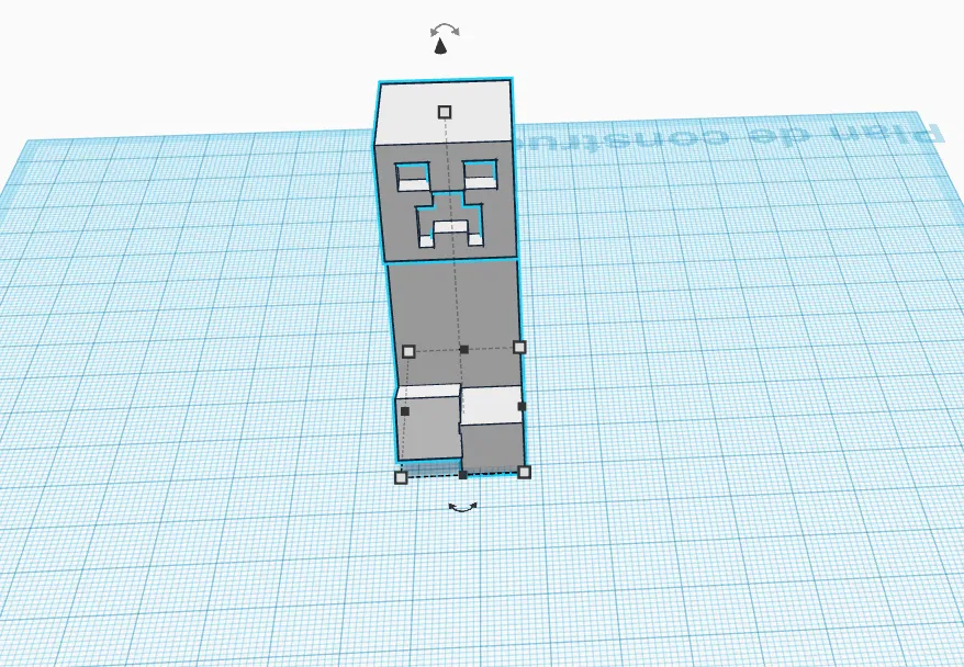 Mô Hình Creeper Minecraft - Image 1