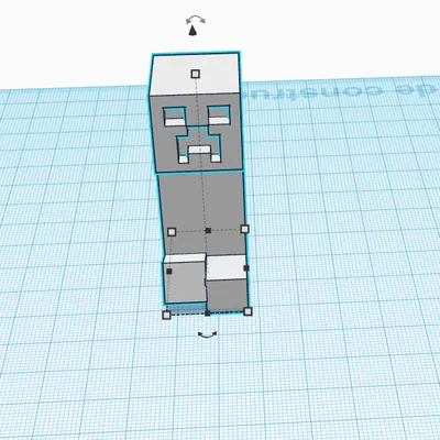 Mô Hình Creeper Minecraft