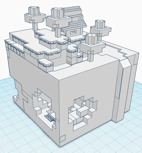 Mô hình Thế Giới Minecraft - Image 1