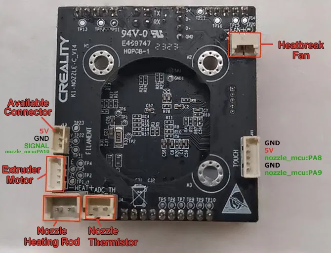 Giá đỡ Cảm biến Filament Thông minh BTT V2.0 cho Creality K1/K1C - Image 2