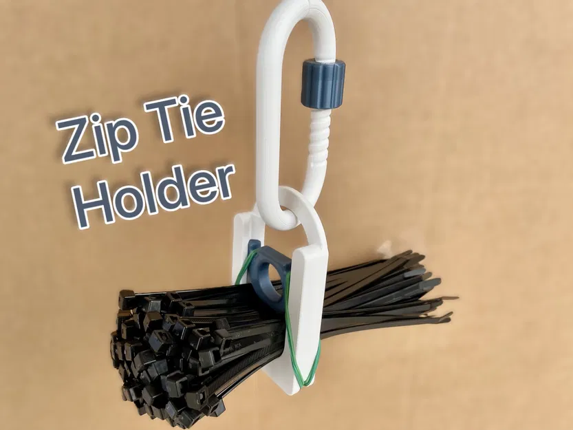 Kệ Đựng Dây Rút Nhựa (Zip Tie Holder) - Image 1