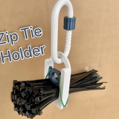 Kệ Đựng Dây Rút Nhựa (Zip Tie Holder)