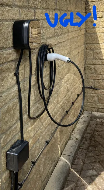 Bộ chuyển đổi góc 90º cho bộ giữ sạc Type 2 EV (Ohme Pro) - Image 2