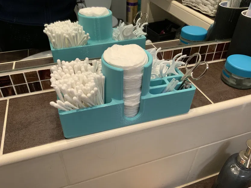 Kệ Nhà Tắm (đựng bông tẩy trang, tăm bông, v.v.) - Image 1