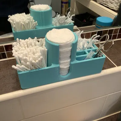 Kệ Nhà Tắm (đựng bông tẩy trang, tăm bông, v.v.)