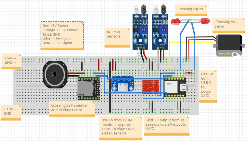 Mô Hình Tín Hiệu Giao Lộ Tàu HO - Image 13