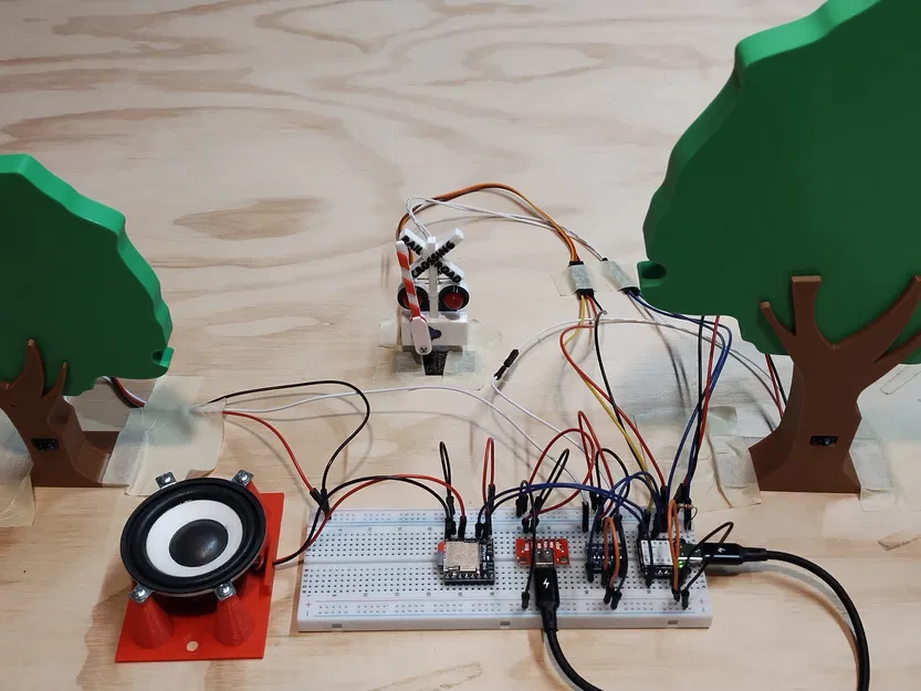 Mô Hình Tín Hiệu Giao Lộ Tàu HO - Image 14