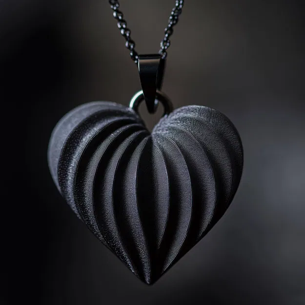 Mặt Dây Chuyền Trái Tim Nhật Thực - Image 1