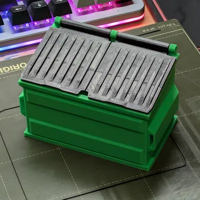 Nắp Gài Thay Thế Cho Thùng Rác Mini Để Bàn