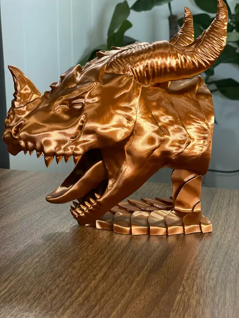 Tháp Xúc Xắc Đầu Rồng (In Không Cần Hỗ Trợ) - Image 1