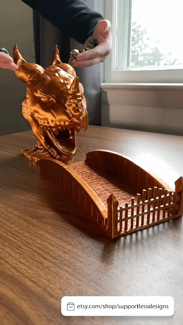 Tháp Xúc Xắc Đầu Rồng (In Không Cần Hỗ Trợ) - Thumbnail 2