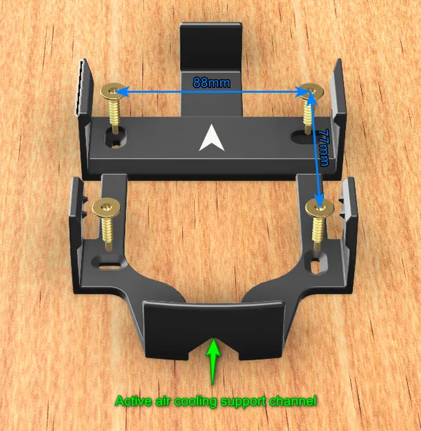 Giá Treo Tường Cho Cục Sạc Bosch Professional GAL 1880 CV - Image 3