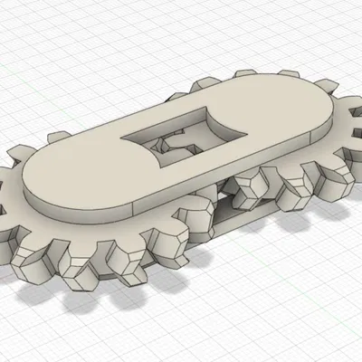 Đồ Chơi Fidget Quay Bánh Răng