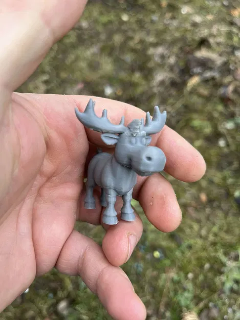 Gia đình Nai sừng tấm Bắc Cực Dễ Thương - Image 2