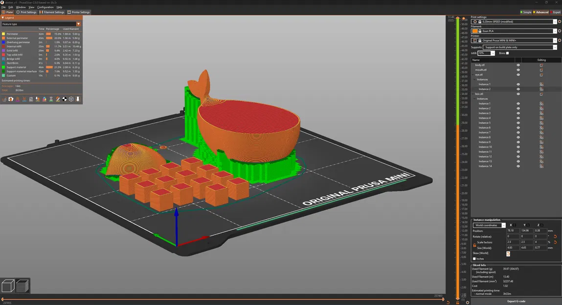 Mô hình 3D Cá Voi Docker - Image 2