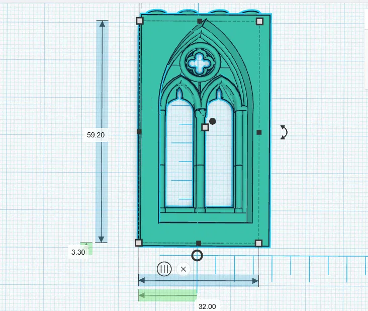 Cửa Sổ Phong Cách Gothic LEGO - Image 2