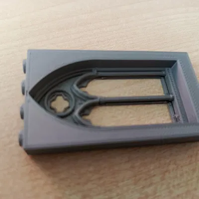 Cửa Sổ Phong Cách Gothic LEGO