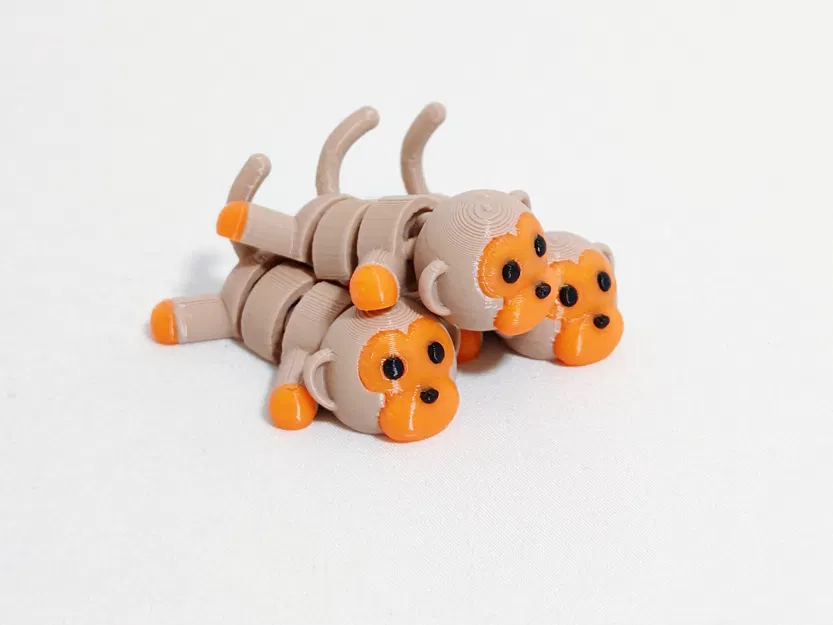 Thú Cưng Gắn Khớp Tí Hon – Khỉ Con - Image 4