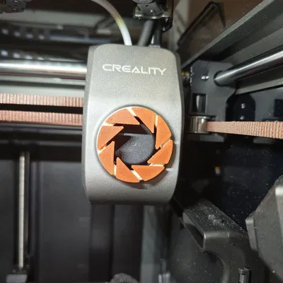 Bao Che Quạt Hotend Aperture Science Cho Creality K1/K1C