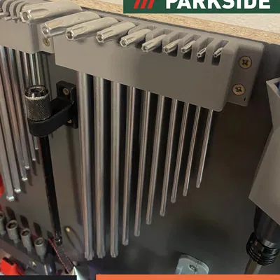 Giá treo bộ lục giác hoa thị Torx Parkside