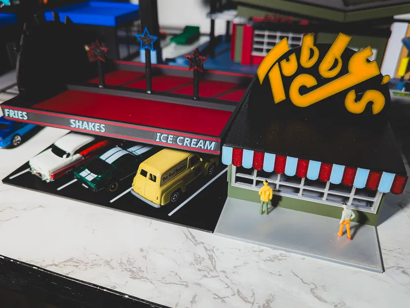 Mô Hình Tubby's Drive-In - Tỷ Lệ 1:64 - Image 2