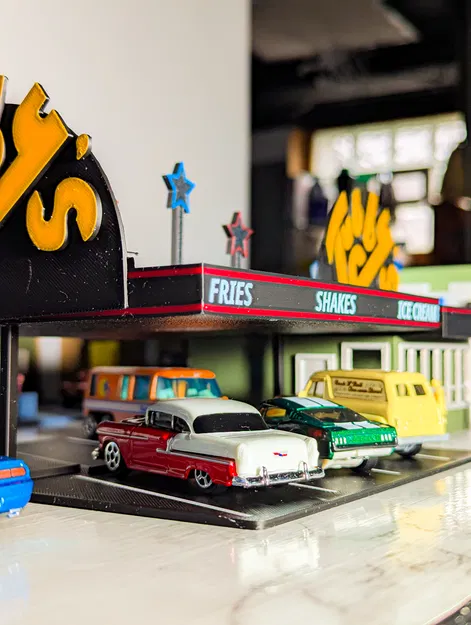 Mô Hình Tubby's Drive-In - Tỷ Lệ 1:64 - Image 6