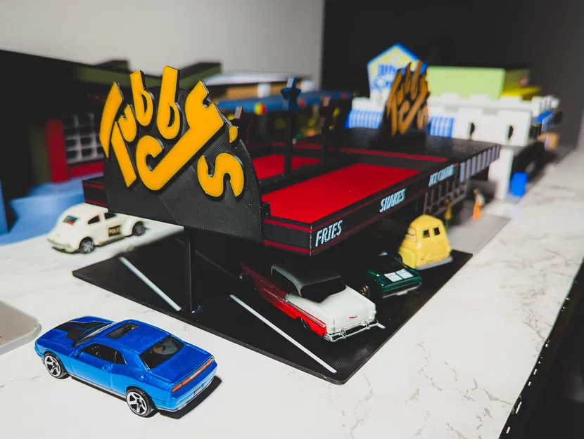 Mô Hình Tubby's Drive-In - Tỷ Lệ 1:64 - Image 9