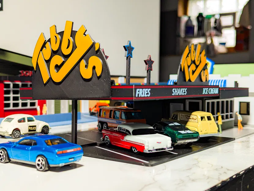 Mô Hình Tubby's Drive-In - Tỷ Lệ 1:64 - Image 10