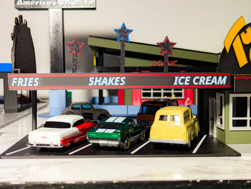 Mô Hình Tubby's Drive-In - Tỷ Lệ 1:64 - Image 11