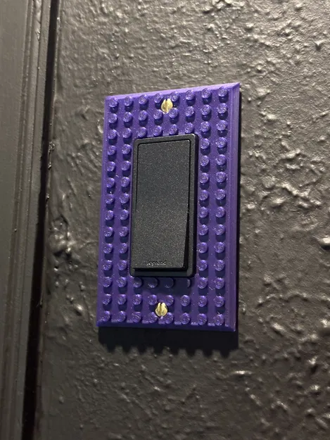 Nắp công tắc đèn Lego kiểu Mỹ - Image 1