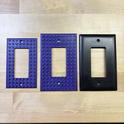 Nắp công tắc đèn Lego kiểu Mỹ