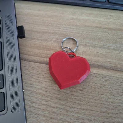 Móc Khóa Hình Trái Tim