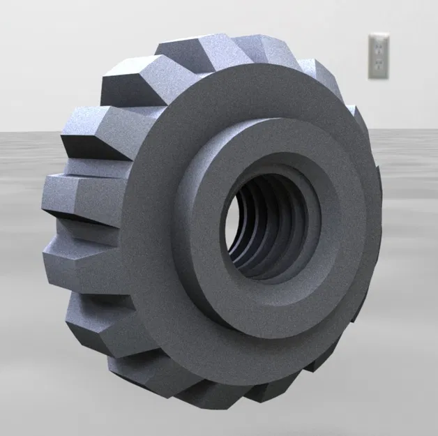 Đai ốc bi nhựa ren hệ mét M3 M4 M5 M6 M8 - Image 1