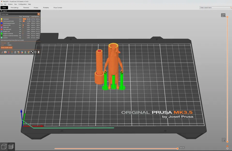 Tấm Đỡ GPU - Peely - Image 2