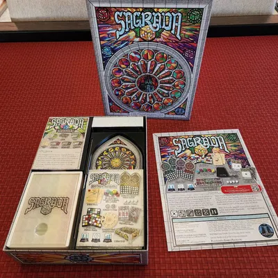 Bộ Tổ Chức Game Board Sagrada - Đầy Đủ Bản Mở Rộng