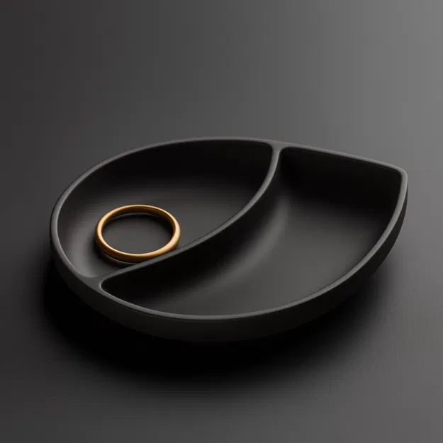 Khay Trang Sức Dewdrop - Thanh Lịch và Tối Giản - Image 1