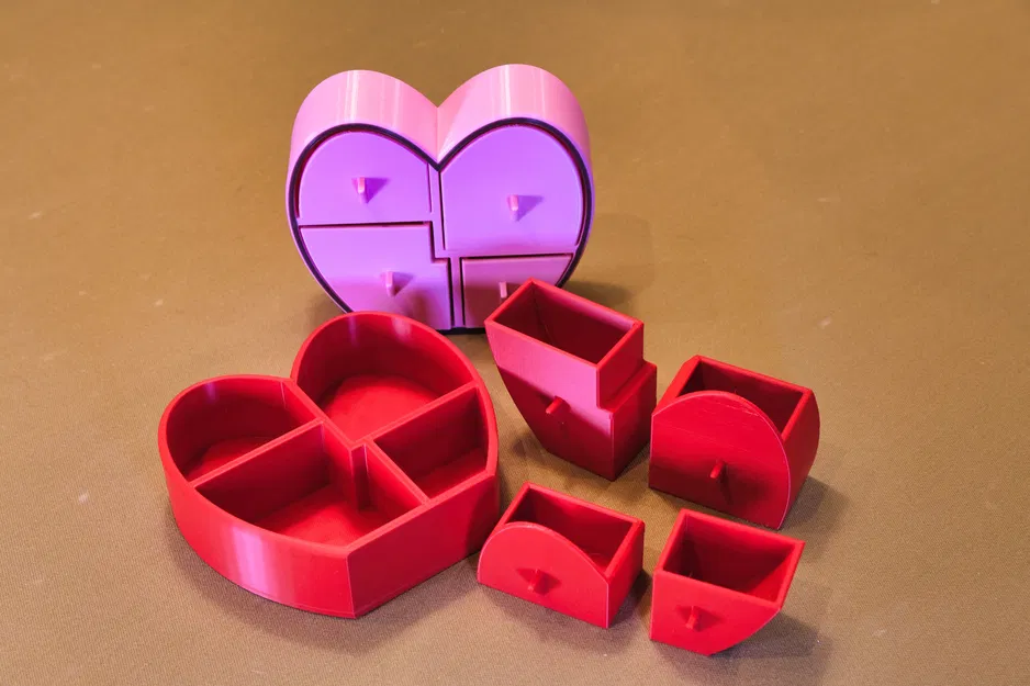 Quà Valentine - Hộp Đựng Hình Trái Tim - Image 3