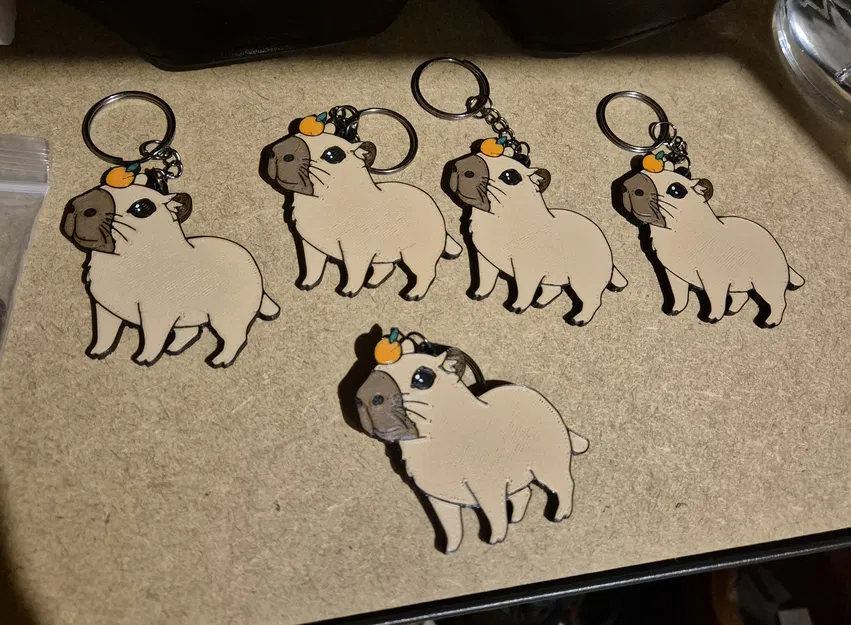 Móc Khóa Capybara - Image 1