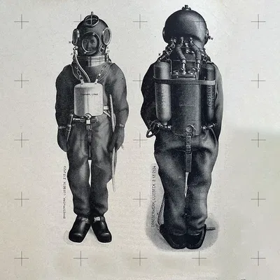 Tượng Thợ Lặn 3D