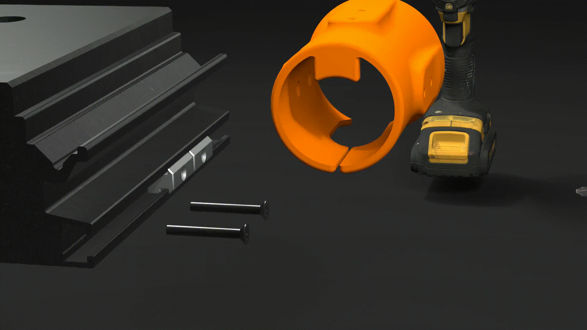 Giá Đỡ/Treo Máy Khoan/Vặn Vít Pin Đa Năng (Milwaukee, Makita, DeWalt, Bosch, Ryobi, Ridge, Festool) - Thumbnail 3