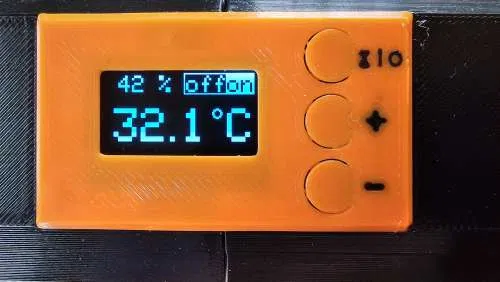 Code Máy Sưởi Có Tự Tắt, Tự Tạo Độ Ẩm, Cảm Biến Phụ, Điều Khiển Quạt, Led, Màn Hình Màu. Giá Đỡ X Có Chỗ Cho Mosfet Phụ - Image 4