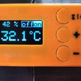 Code Máy Sưởi Có Tự Tắt, Tự Tạo Độ Ẩm, Cảm Biến Phụ, Điều Khiển Quạt, Led, Màn Hình Màu. Giá Đỡ X Có Chỗ Cho Mosfet Phụ