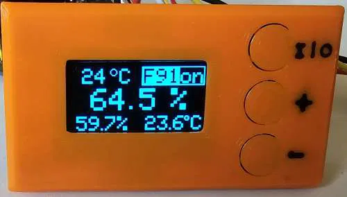 Code Máy Sưởi Có Tự Tắt, Tự Tạo Độ Ẩm, Cảm Biến Phụ, Điều Khiển Quạt, Led, Màn Hình Màu. Giá Đỡ X Có Chỗ Cho Mosfet Phụ - Image 7