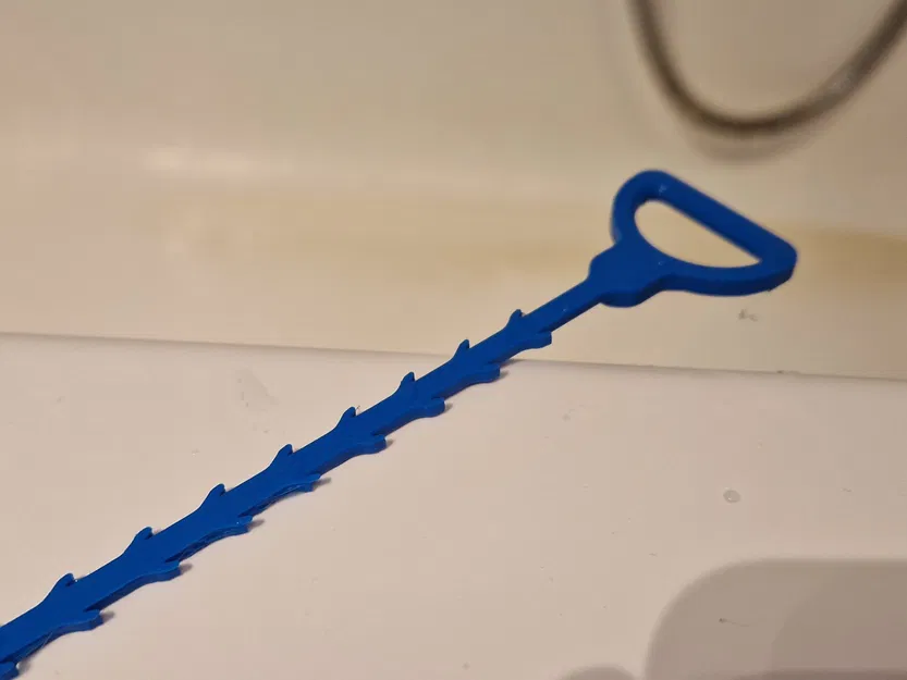 Dụng cụ gỡ tóc bồn tắm/bồn rửa chén - Image 2