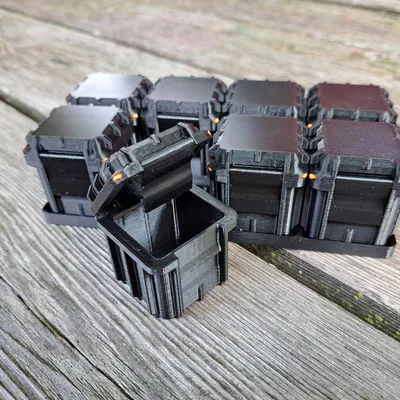 Hộp Gridfinity Cứng Cáp