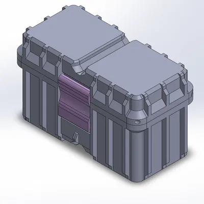 Hộp Gridfinity Cứng Cáp 2x1