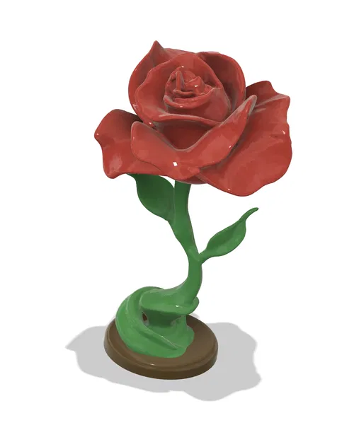 Hoa Hồng Đơn Trục/Nhiều Bộ Phận (fusion360) - Image 1