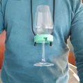 Giá đỡ ly rượu vang cho chuyến đi bộ thưởng rượu - Thumbnail 1