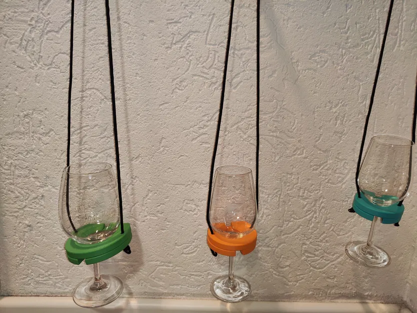 Giá đỡ ly rượu vang cho chuyến đi bộ thưởng rượu - Image 2