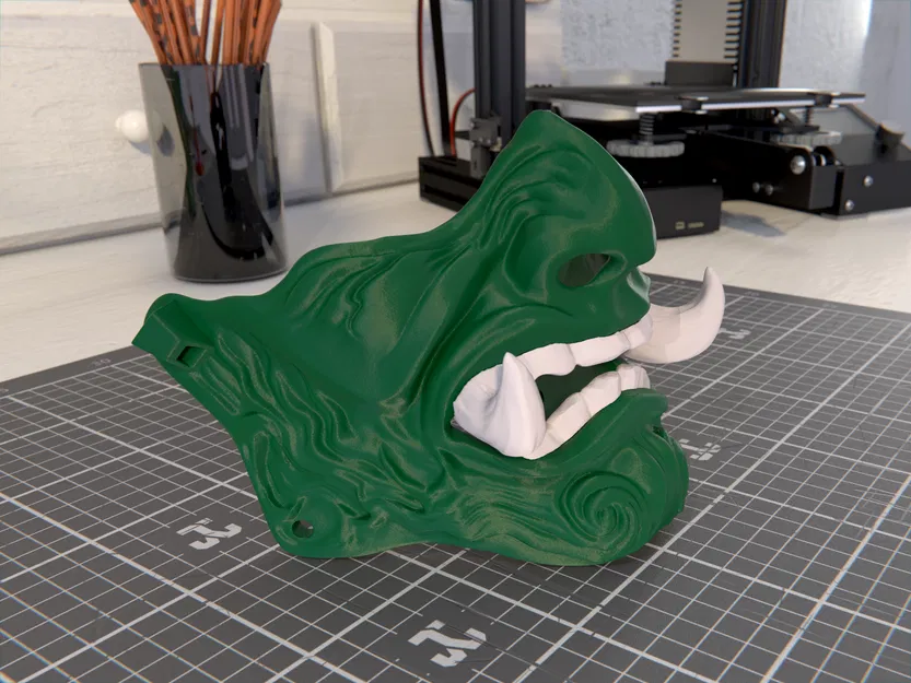 Mặt Nạ Oni (Mặt Nạ Samurai) #1 - Image 3